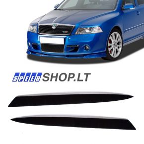 Škoda OCTAVIA MK2 priekinių žibintų apdaila